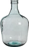 Mica Decorations Diego Fles Vaas - H42 x Ø27 cm - Gerecycled Glas - Transparant