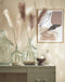 Mica Decorations Diego Fles Vaas - H56 x Ø40 cm - Gerecycled Glas - Transparant