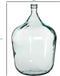 Mica Decorations Diego Fles Vaas - H56 x Ø40 cm - Gerecycled Glas - Transparant