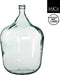 Mica Decorations Diego Fles Vaas - H56 x Ø40 cm - Gerecycled Glas - Transparant