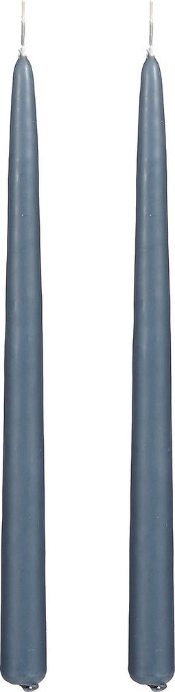 Mica Decorations Dinerkaars - Set van 2 - H29 cm - Blauw