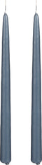 Mica Decorations Dinerkaars - Set van 2 - H29 cm - Blauw
