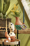 Mica Decorations Dinerkaars - Set van 2 - H29 cm - Blauw