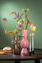 Mica Decorations Dip-dye Dinerkaars - Set van 4 - H28 cm - Lichtblauw