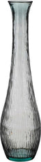 MICA DECORATIONS DIX VAAS RECYCLED GLAS ANTRACIET - H99XD25CM