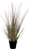 Mica Decorations Dogtail Gras Kunstplant - H53 x Ø30 cm - Paars