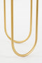 Mica Decorations Donau Bloempot op Standaard - Set van 2 - Metaal - H45 x Ø23 cm - Lichtgroen, Goud