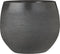 Mica Decorations Douro Bloempot - H18 x Ø20 cm - Terracotta - Donkergrijs