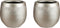 Mica Decorations Douro Bloempot - H20 x Ø23 cm - Terracotta - Goud