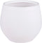 Mica Decorations Douro Bloempot - H20 x Ø23 cm - Terracotta - Mat - Wit