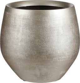 Mica Decorations Douro Bloempot - H23 x Ø26 cm - Terracotta - Goud
