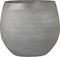 Mica Decorations Douro Bloempot - H23 x Ø26 cm - Terracotta - Lichtgrijs