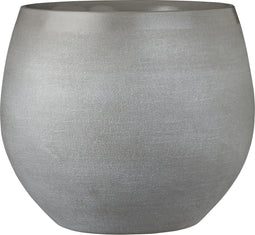 Mica Decorations Douro Bloempot - H25 x Ø29 cm - Terracotta - Lichtgrijs