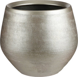Mica Decorations Douro Bloempot - H28 x Ø33 cm - Terracotta - Goud