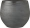 Mica Decorations Douro Bloempot - H28 x Ø33 cm - Terracotta - Donkergrijs