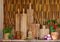 Mica Decorations Duko Serveerplank - Ø28 cm - 100% FSC Mangohout - Bruin