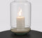 Mica Decorations Elements DIY Windlicht - H26 x Ø17 cm - Transparant