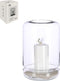 Mica Decorations Elements DIY Windlicht - H26 x Ø17 cm - Transparant