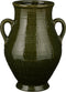 Mica Decorations Elena Vaas - L29 x B26 x H39 cm - Keramiek - Groen