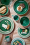 Mica Decorations Elice Bowl - Ø16.5 cm - Ceramic - Green