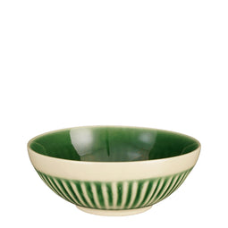 Mica Decorations Elice Bowl - Ø16.5 cm - Ceramic - Green