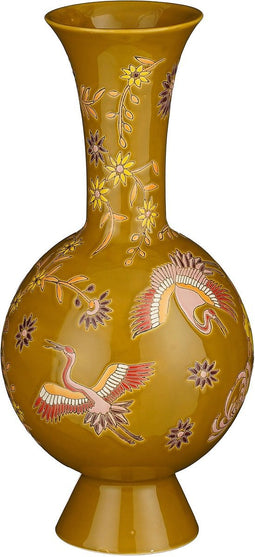 Mica Decorations Eloise Vaas - H47 x Ø22 cm - Keramiek - Oker
