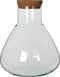 Mica Decorations Emily Voorraadpot - H32 x Ø30 cm - Gerecycled Glas - Transparant