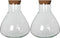 Mica Decorations Emily Voorraadpot - H32 x Ø30 cm - Gerecycled Glas - Transparant