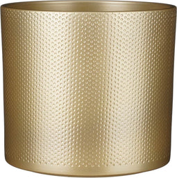 Mica Decorations Era Bloempot - 28x28x26 cm - Keramiek - Goud