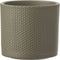 Mica Decorations Era Bloempot - H12,5 x Ø13,5 cm - Reliëf - Groen