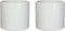 Mica Decorations Era Bloempot - H14,5 x Ø17,5 cm - Glans - Wit