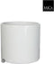 Mica Decorations Era Bloempot - H14,5 x Ø17,5 cm - Glans - Wit