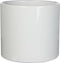 Mica Decorations Era Bloempot - H14,5 x Ø17,5 cm - Glans - Wit