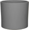 Mica Decorations Era Bloempot - H21,5 x Ø23 cm - Mat - Grijs