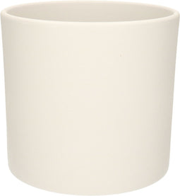 Mica Decorations Era Bloempot - H21,5 x Ø23 cm - Mat - Lichtgrijs