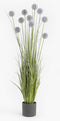 Mica Decorations Era Bloempot - H21,5 x Ø23 cm - Ruw - Donkergrijs