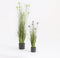 Mica Decorations Era Bloempot - H21,5 x Ø23 cm - Ruw - Donkergrijs