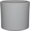 Mica Decorations Era Bloempot - H26 x Ø28 cm - Ruw - Grijs