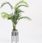 Mica Decorations Era Bloempot - H26 x Ø28 cm - Ruw - Grijs