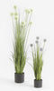 Mica Decorations Era Bloempot - H31 x Ø32,5 cm - Ruw - Donkergrijs