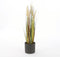 Mica Decorations Era Bloempot - H31 x Ø32,5 cm - Ruw - Donkergrijs