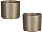 Mica Decorations Era Bloempot - H9 x Ø10 cm - Reliëf - Goud