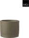 Mica Decorations - Era pot rond groen h13xd15 cm