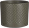 Mica decorations - Era pot rond groen relief h9xd10cm
