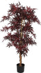 Mica Decorations Esdoorn Kunstplant - H140 x Ø80 cm - rood