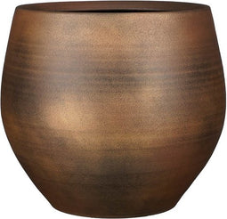 Mica Decorations Esta Bloempot - 33x33x28 cm - Terracotta - Koper