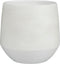 Mica Decorations Evora Bloempot - 30x30x28 cm - Terracotta - Wit