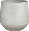 Mica Decorations Evora Bloempot - 37x37x34 cm - Lichtgrijs