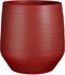 Mica Decorations Evora Bloempot - 40x40x39 cm - Donkerrood
