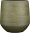 Mica Decorations Evora Bloempot - 40x40x39 cm - Terracotta - Groen